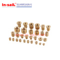 Threaded Inserts for Plastics Brass Insert